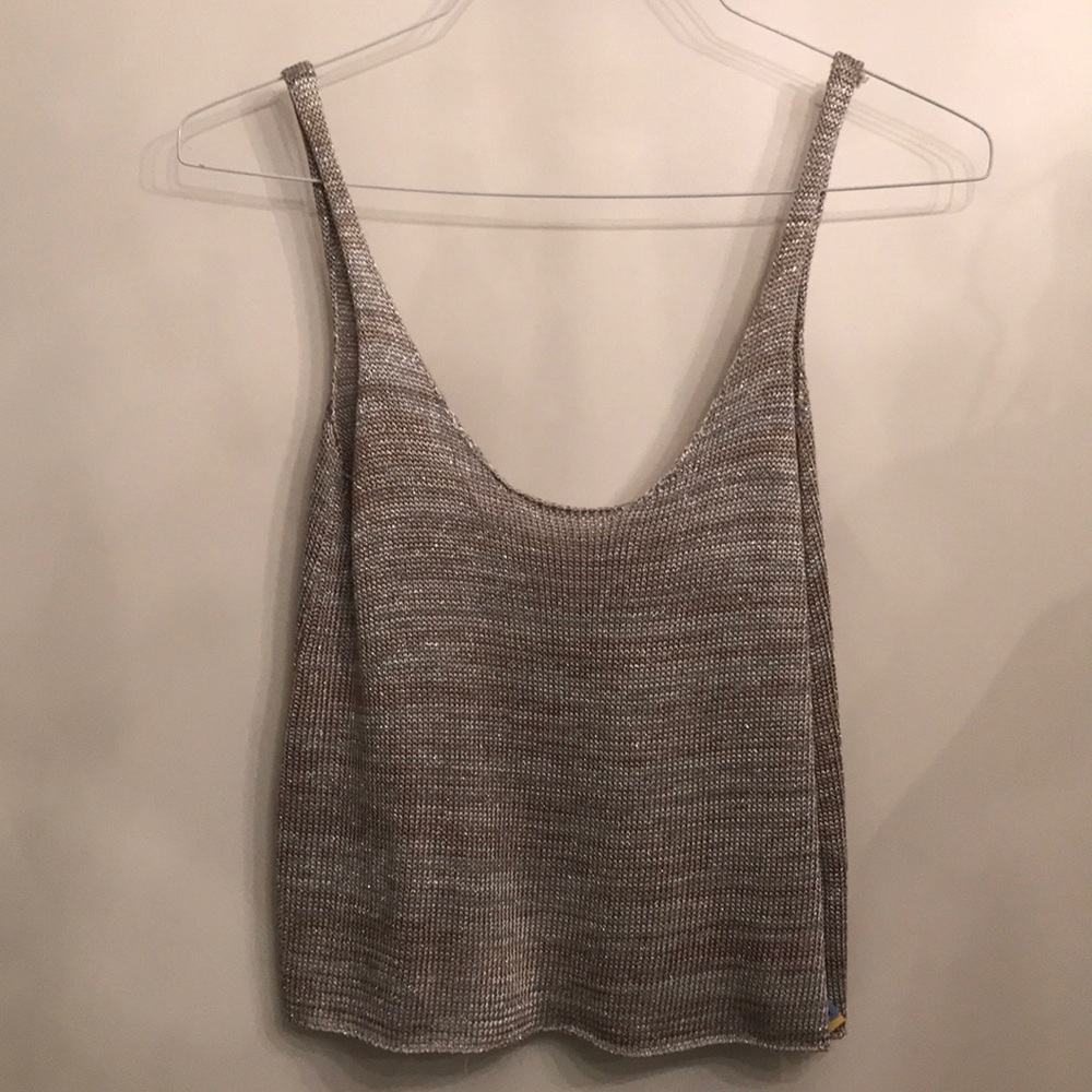 Amuse society metallic tank